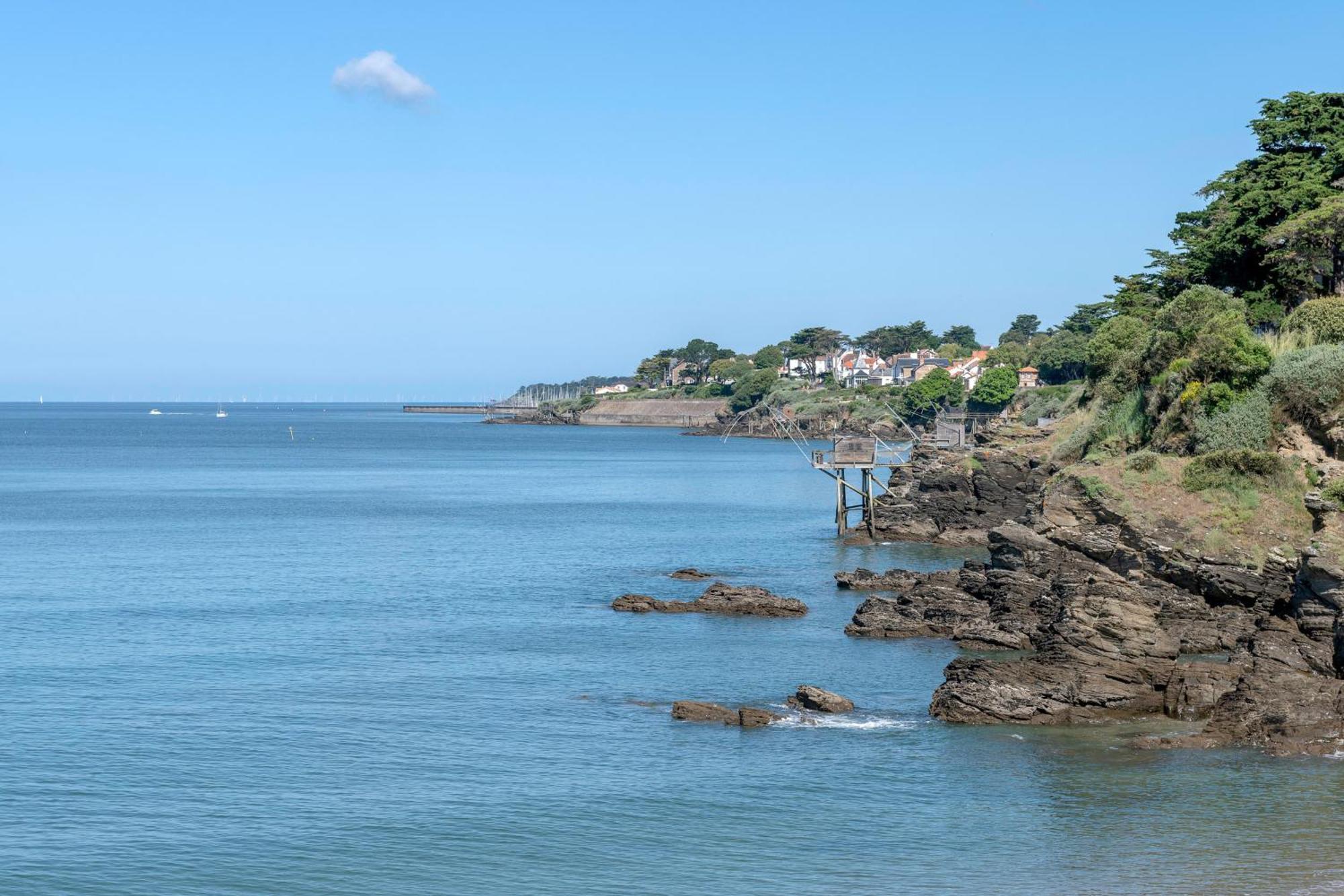 Jolie vue mer de votre logement a Pornic Extérieur photo
